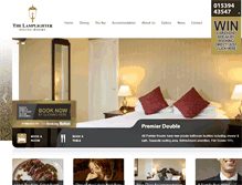 Tablet Screenshot of lamplighterdiningrooms.com